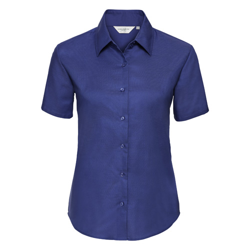 Women'S Short Sleeve Oxford Shirt