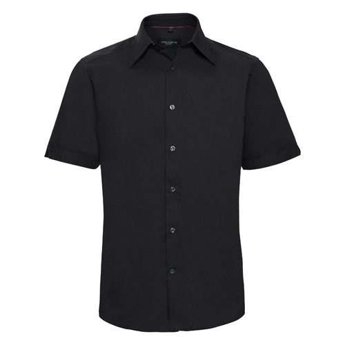 Short Sleeve Tencel® Fitted Shirt