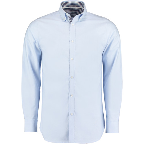 Clayton & Ford Contrast Oxford Shirt Long Sleeve