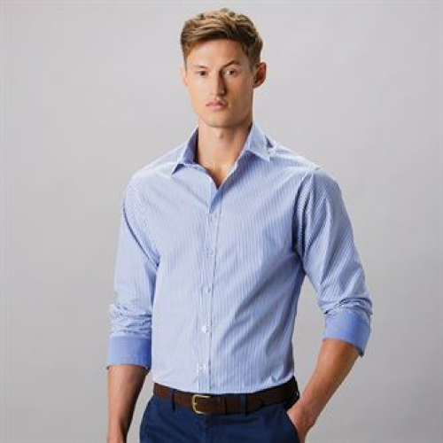 Clayton & Ford Bengal Stripe Shirt Long Sleeve (Tailored Fit)