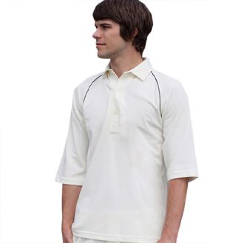 Piped Cricket Shirt