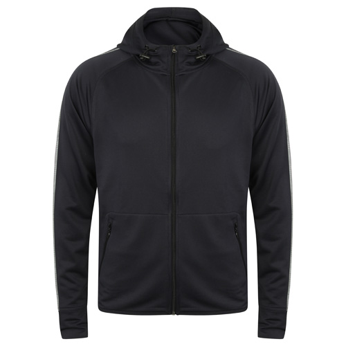 Lightweight Running Hoodie With Reflective Tape