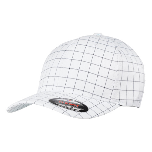 Check Promotional Branded Square Cap | (9277) Flexfit Merchandise Specialists Probos - Promotions