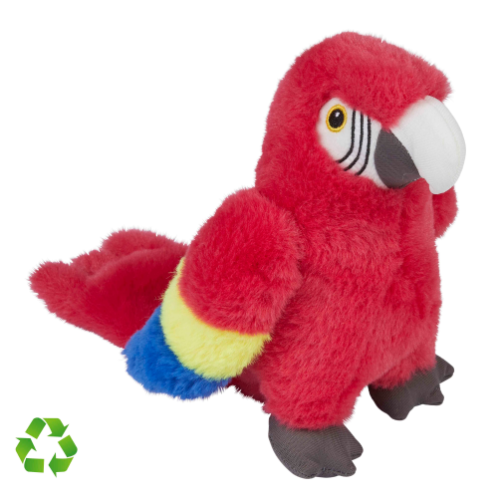 SCARLET MACAW Soft Toy