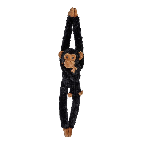 CHIMPANZEE HANGING WITH BABY Soft Toy