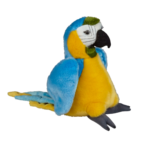 BLUE & GOLD MACAW Soft Toy