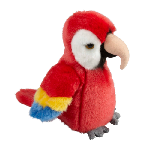 SCARLET MACAW Soft Toy