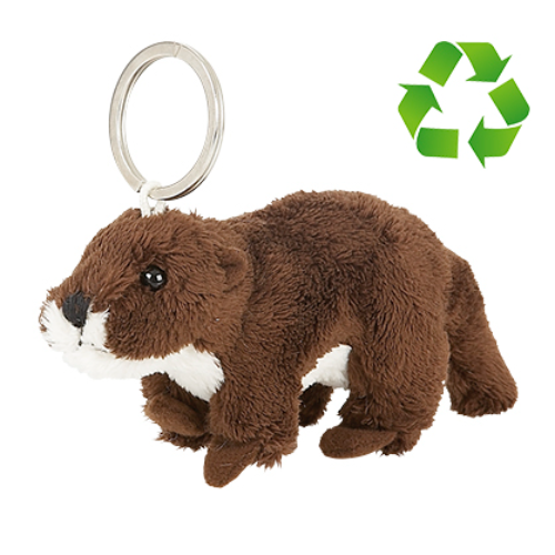 OTTER KEYRING RECYCLED