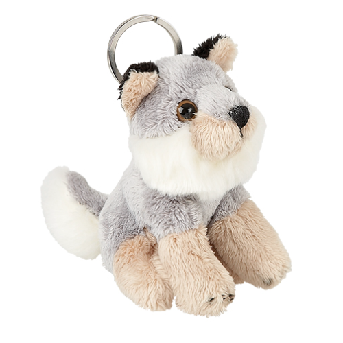 WOLF KEYRING