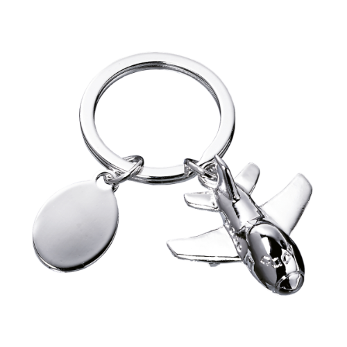 3D Aeroplane Key Ring