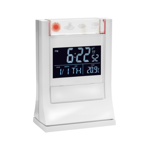 Weather Station with 3-D Weather Symbols