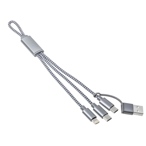 4-in-1 Charging Cable with USB-C Connector