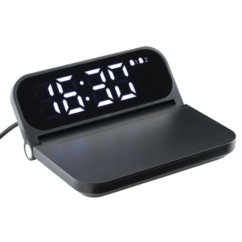 Fast Wireless Charger with Alarm Clock