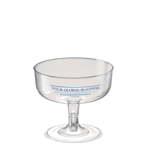 Disposable Plastic Margarita Glass (180ml/6oz)