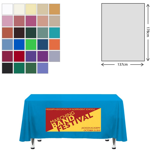 Linen Rectangular Tablecloth (138 x 178cm)