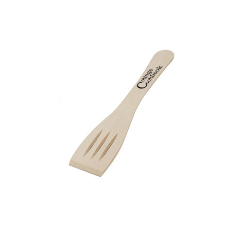 25cm Wooden Spatula with Holes