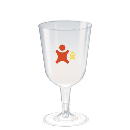 Disposable Plastic Wine Glass (240ml/8.5oz)