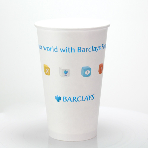 16oz Single Walled Paper Cup (full colour)