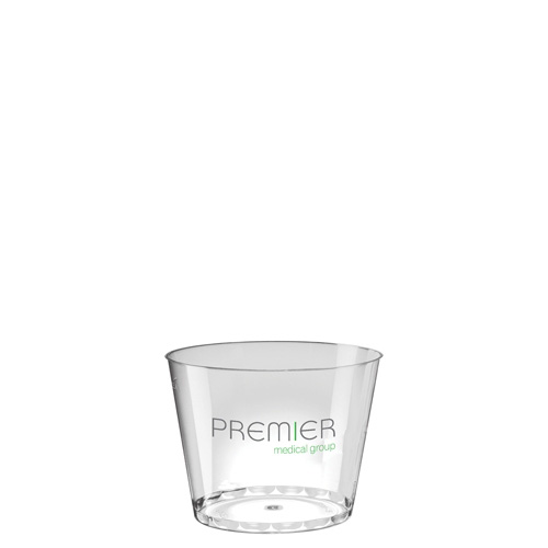 Disposable Plastic Tumbler (125ml/4.4oz) - Injection Moulded