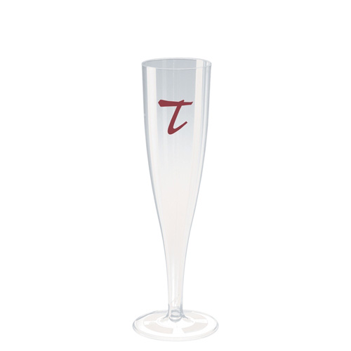 Disposable Plastic Champagne Flute (100ml/3.5oz)
