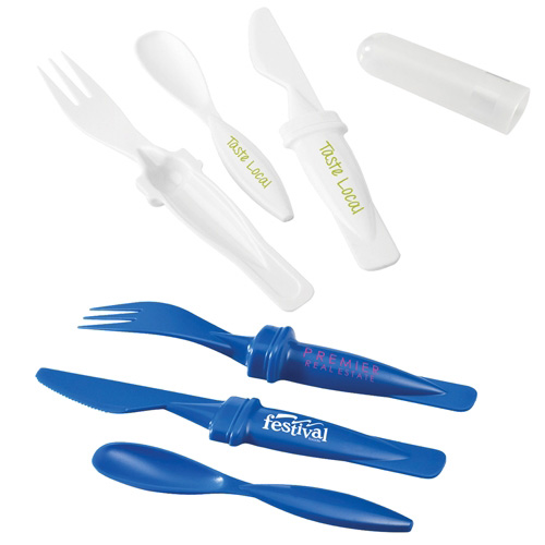 Reusable Plastice Cutlery Set