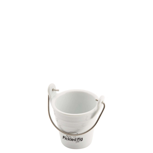Ceramic Serving Bucket with Handle (100ml/6.5oz)