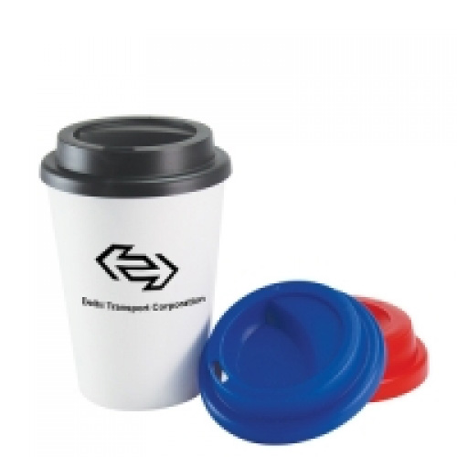 12oz Reusable Plastic Takeaway Coffee Cup