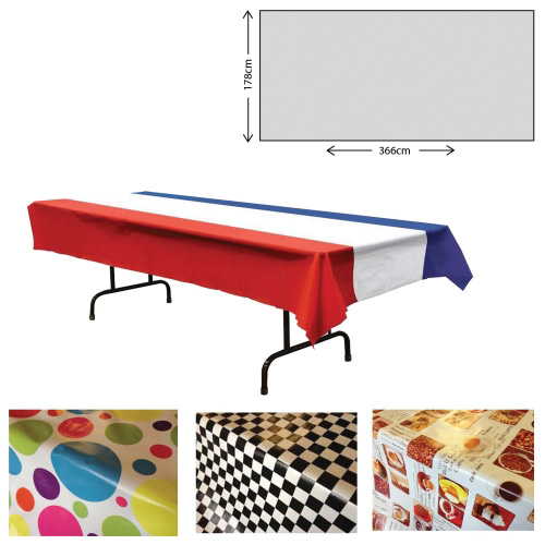 Plastic Tablecloth (178 x 366cm)