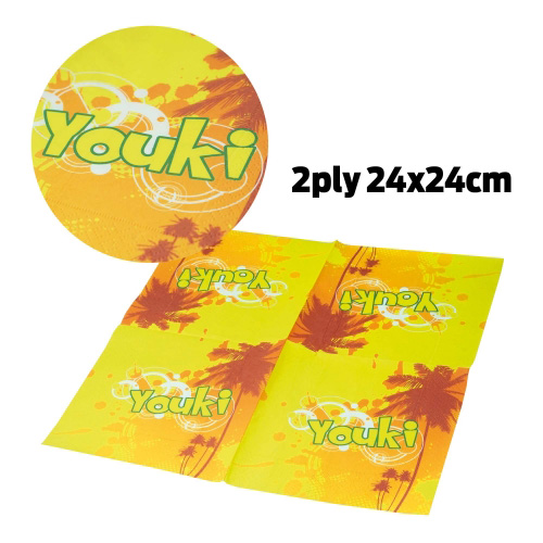Full Coverage Paper Napkin 2ply (24x24cm)