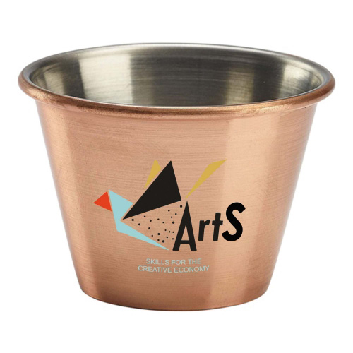 2.5oz Stainless Steel Ramekin - Copper