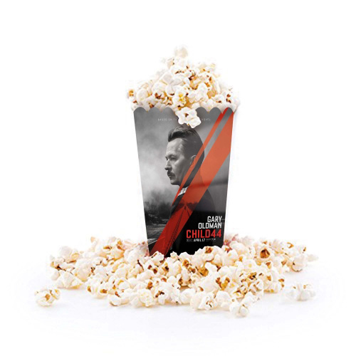1L Plastic Popcorn Tubs