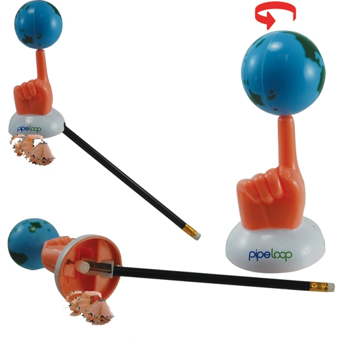 Spinning Globe Pencil Sharpener