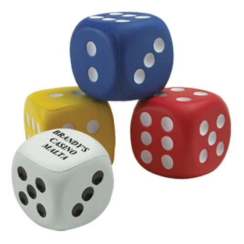 Stress Dice (Without no1, with dots 2-6)