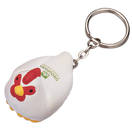 Stress Chicken Keyring