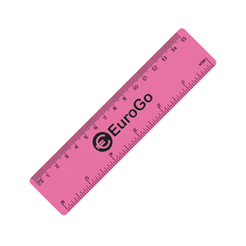 15cm PP Colour Ruler in yellow