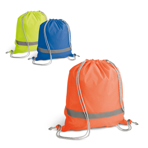 Drawstring Bag With Reflective Elements