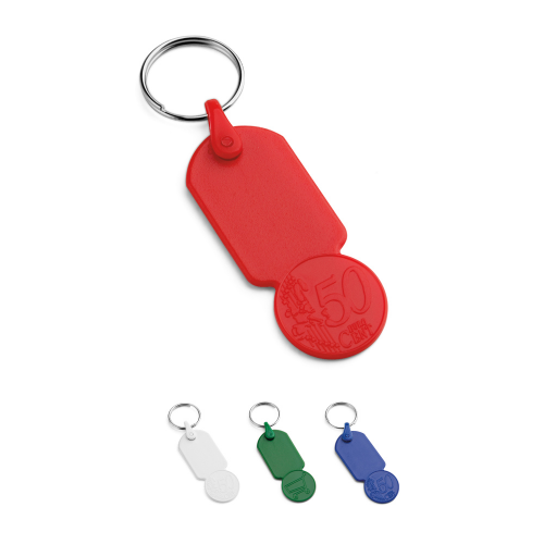ABS Trolley Coin Keyring V2