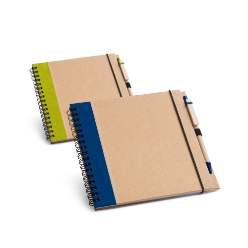 Cardboard Notepad With Recycled Plain Sheets