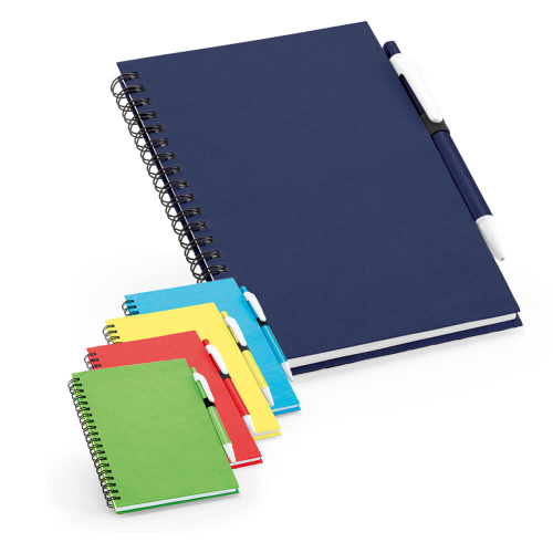 Notepad With Recycled lined Sheets And Ballpen