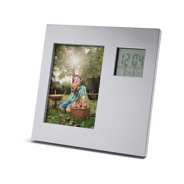 Photo Frame With Digital Desk Set