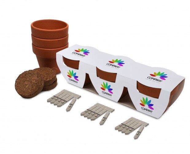 Trio Pot Gardens
