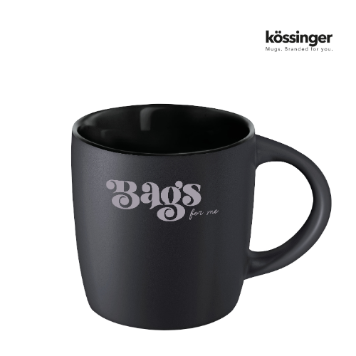 Kossinger® Ennia Black Inside Stonware Mug With Matt Appearance