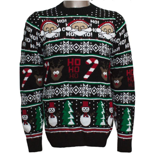 Xmas Jumper Santa Snowman Reindeer