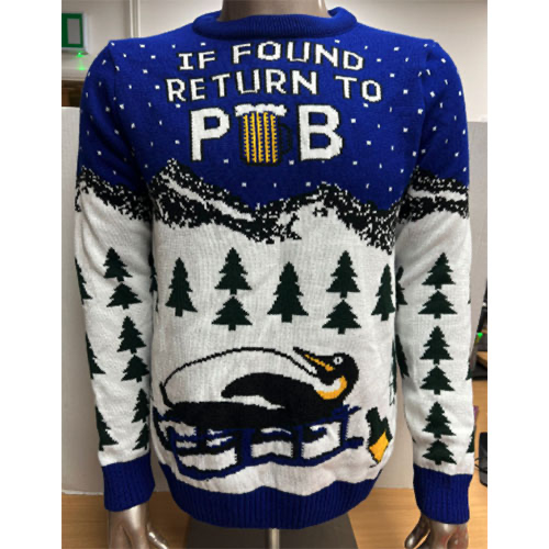 Xmas Jumper Penguin Pub