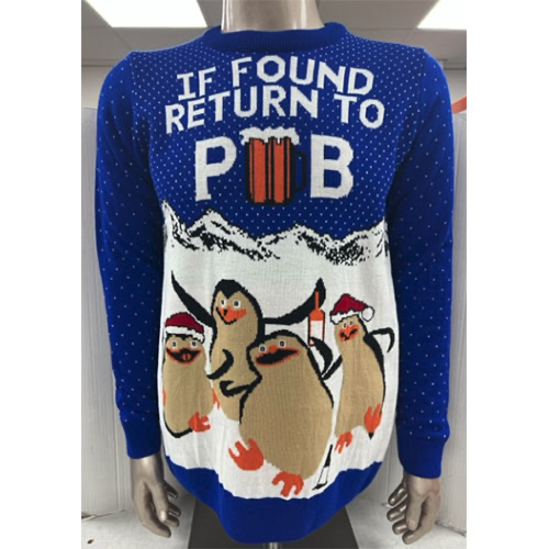 Xmas Jumper Penguin Friends