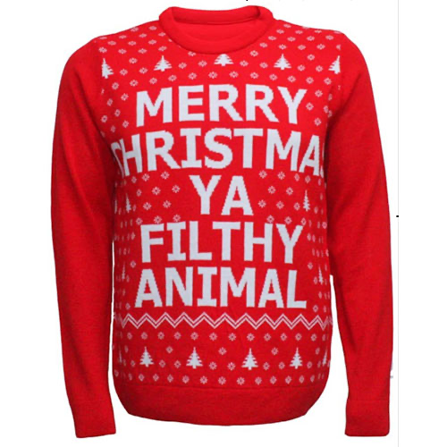 Xmas Jumper Filthy Animal