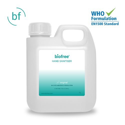 Hand Sanitiser 1L Jerry Can (Generic Biofree Label)