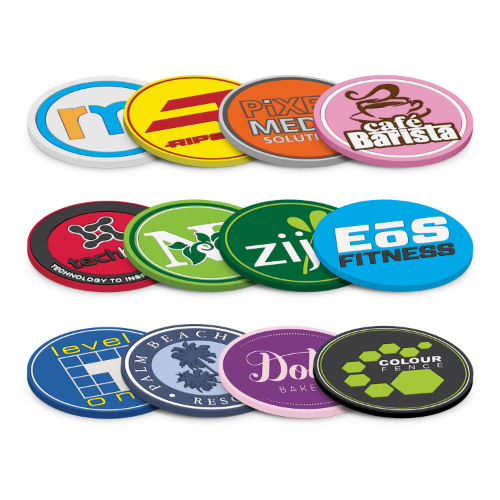 PVC Coaster (Up To 4 Colours Injection Moulded)