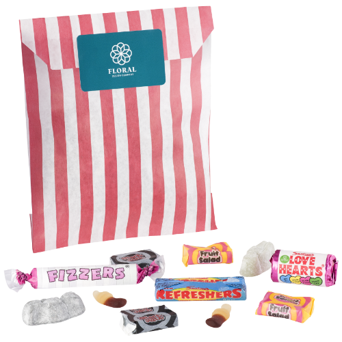 Retro Sweet Bag - 60g (Full Colour Label)