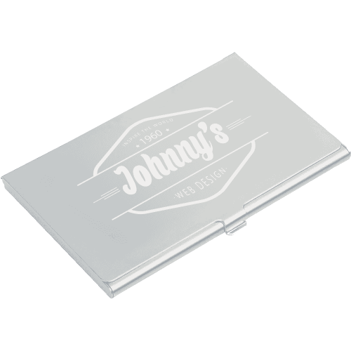 Aluminium Business Card Holder (Laser Engraved)